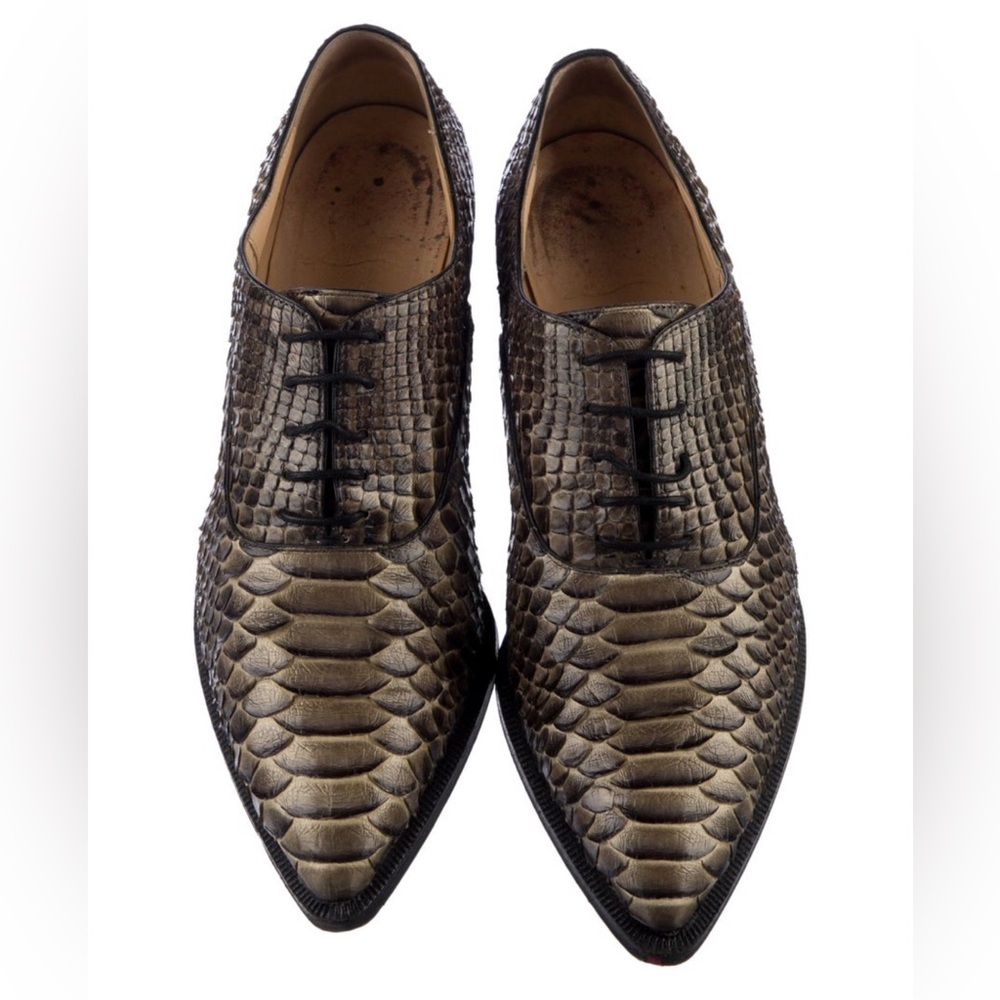 Christian Louboutin Pyton Oxfords
